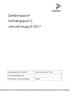 Delårsrapport Tertialrapport 2, Januari-augusti 2017