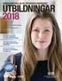 UTBILDNINGAR 2018 HANDELSHÖGSKOLAN VID GÖTEBORGS UNIVERSITET. Vardagslivet i fem bilder: FÖLJ MED JACQUELINE EN VANLIG DAG PÅ HANDELS