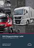 MAN Påbyggnadsriktlinjer Lastbil Serie TGS/TGX Utgåva 2017 V1.0. Engineering the Future since MAN Truck & Bus AG