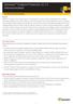 Symantec Endpoint Protection Informationsblad