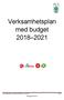 Verksamhetsplan med budget