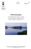 Riskhanteringsplan. för översvämning från Klarälven och Vänern i delar av Karlstads och Hammarö kommuner enligt SFS 2009:956 och MSBFS 2013:1
