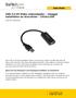 USB 3.0 till Video-videoadapter - inbyggd installation av drivrutiner x1200