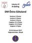 Inbjudan till. A-tävling. DM Östra Götaland