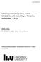 Utbildningsvetenskaplig kärna, kurs 7: Utvärdering och utveckling av förskolans verksamhet, 7,5 hp