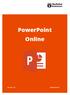 PowerPoint Online Versi on 1.0 Skolkontoret