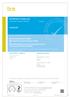 Environmental Profile BRE Global Scheme Document SD028 and BRE Methodology for Environmental Profile of Construction Products SD6050