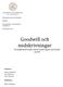 Goodwill och nedskrivningar - En jämförande studie mellan landet lagom och landet mycket