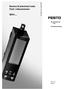 Sensore di pressione/vuoto Tryck /vakuumsensor SDE3... US patent no. 6,429, a. (it) Istruzione per l uso. (sv) Bruksanvisning