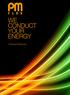 WE CONDUCT YOUR ENERGY PRODUKTKATALOG