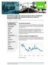 Vad utmärker placeringen? Kreditindexbevis High Yield Tranche. Historisk utveckling för underliggande index SEB PRIVATE BANKING