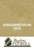 AIK UNGDOMSFOTBOLL VERKSAMHETSPLAN 2018