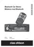 Bluetooth Car Stereo Bilstereo med Bluetooth