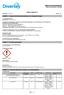Säkerhetsdatablad Enligt förordning (EG) nr 1907/2006