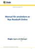 Manual för användare av Nya Readsoft Online