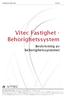 Vitec Fastighet - Behörighetssystem