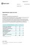 Bilaga 63/18. Regiondirektörens rapport mars Dnr LS Regionstyrelsen. Ledningsfrågor