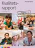 Kvalitetsrapport. AcadeMedia 2013