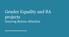 Gender Equality and BA projects Interreg Botnia-Atlantica. Helena Österlind & Monica Forsman