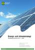 Energi- och klimatstrategi