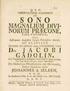 SO N O MAGNALIUM DI VI- NORUM PR/ECONE, gadolin, JOHANNES A. SELEEN, Sub AU S P I C I O. Jg. B. V. DISSERTATIONIS AGADEMICiE