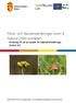 Flora- och faunainventeringar inom 4 Natura-2000 områden