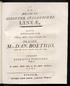 LINEiE, M< DAN.BOÉTHIO, ΕΤΗ. ET POLITs PROF. REG. ET ORD. PRiESIDE. UPSAl/IJE, PARTICULAM XVII. exhibet. venia av.pl. ord. philos.