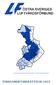 Förbundets medlemskommuner (mörkt blå) och samarbetsområde (ljusare blå)