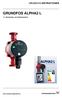 GRUNDFOS INSTRUKTIONER GRUNDFOS ALPHA2 L. Monterings- och driftsinstruktion GRUNDFOS INSTRUCTIONS. ALPHA2 L