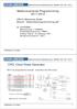 Maskinorienterad Programmering 2011/2012. CPU12 Reference Guide Stencil: Assemblerprogrammering.pdf
