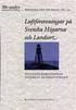 Luftfäroreningar på Svenska Högarna och LandsorL