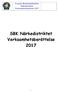 Svenska Brukshundklubben Närkedistriktet Verksamhetsberättelse SBK Närkedistriktet Verksamhetsberättelse 2017