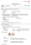 SÄKERHETSDATABLAD C2H6S 1000 PPM;CO2 3,4%;O2 96,5%