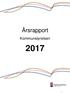 Årsrapport. Kommunstyrelsen