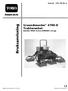 Groundsmaster 4700-D Traktorenhet