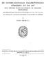 DE INTERNATIONELLA TALLPROVENIENS~ FÖRSÖKEN A V AR 1907