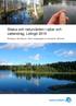 Status och naturvärden i sjöar och vattendrag, Lidingö Kottlasjön, Stockbysjön, Västra Långängskärret, Stockbyån, Mölnaån