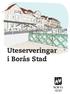 Uteserveringar i Borås Stad