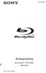 (1) Bruksanvisning. Blu-ray Disc / DVD Player BDP-S Sony Corporation