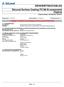 SÄKERHETSDATABLAD DeLaval Surface Coating FC180 B-component FS2018 Enligt EG-Direktiv 1907/2006 (No. 453/2010)