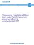 Trakasserier i kundinitierad tillsyn inom regionförvaltningsverkets ansvarsområden för arbetarskyddet 2017