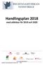 Handlingsplan 2018 med utblickar för 2019 och 2020