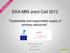 ERA-MIN Joint Call 2013 Sustainable and responsible supply of primary resources