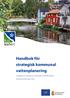Handbok för strategisk kommunal vattenplanering