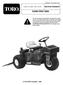 SAND PRO 2000 INSTRUKTIONSBOK