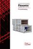 Modulbyggt luftbehandlingsaggregat. Flexomix Luftflöde 3,0-34,0 m³/s. Produktkatalog