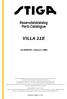 Reservdelskatalog Parts Catalogue VILLA 11E Season 1995