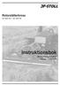 Rotorslåtterkross GD 2800 FM I GD 3200 FM. Instruktionsbok