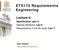 ETS170 Requirements Engineering