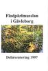 Flodpärlmusslan. i Gävleborg